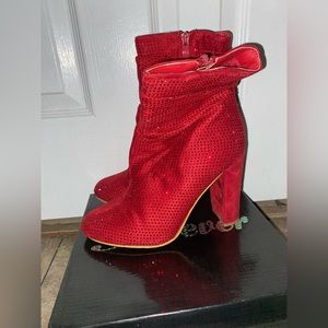 Red Booties (7.5)